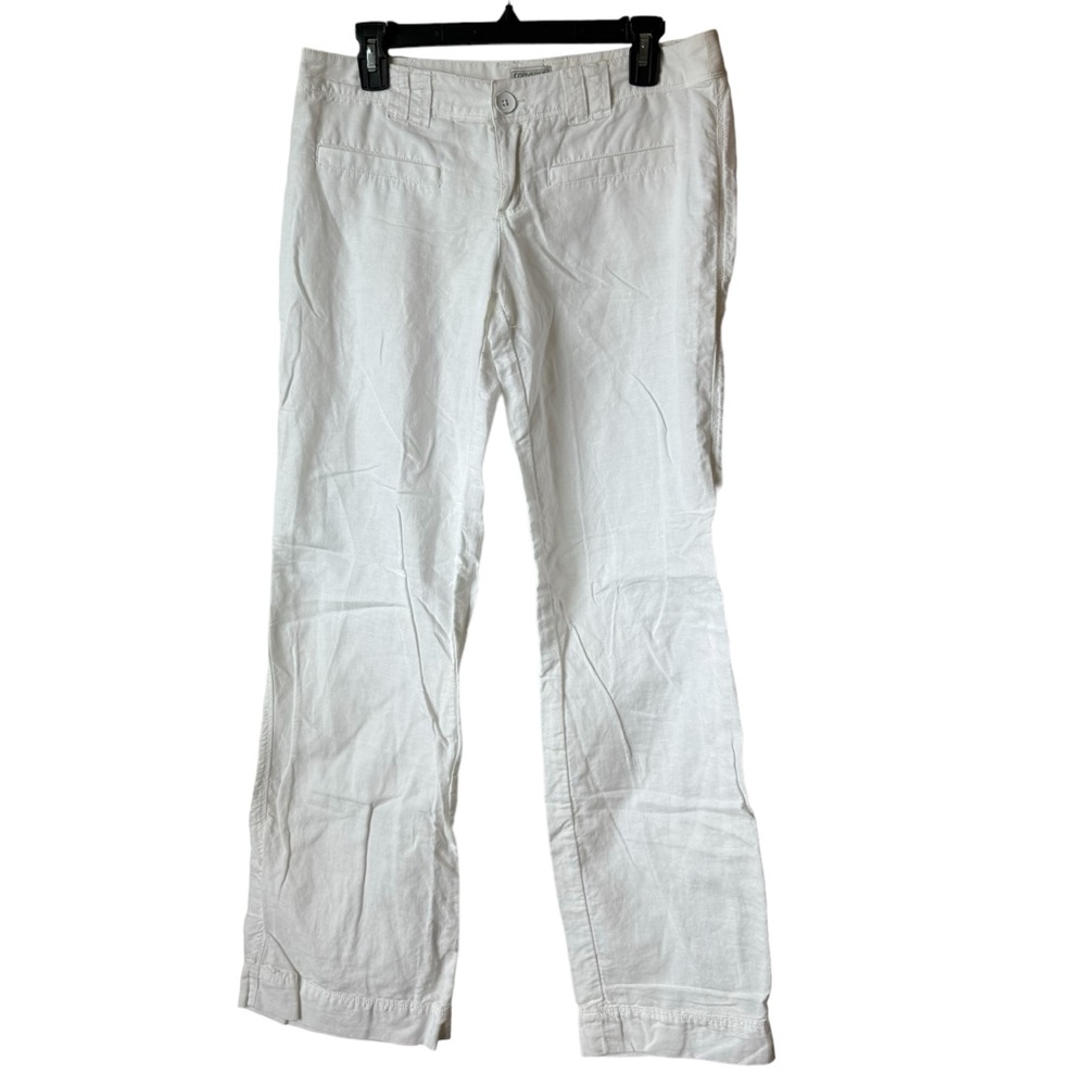 Converse | White | Linen Pants | Size 6